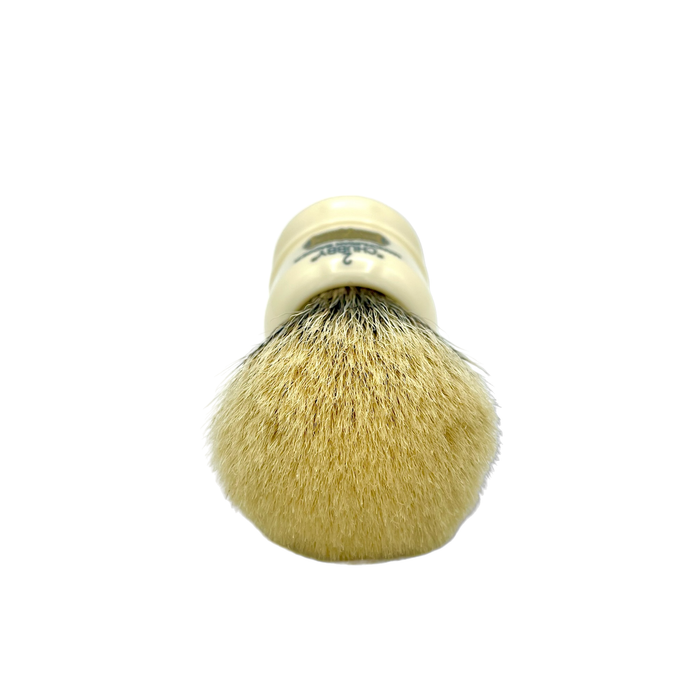 Simpsons Le Chubby 2 Faux Ivory Manchurian Badger