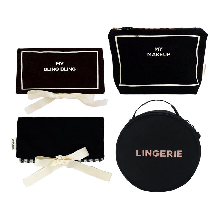 Bag-All - Deal Gift Set For Her, 3-Pack, Black