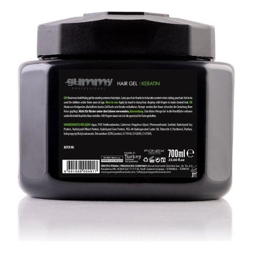 Gummy Hair Gel 23.5 Oz Keratin