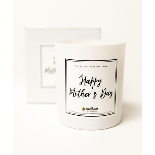 Sunflower Motherhood - Happy Mother's Day Candle 9oz
