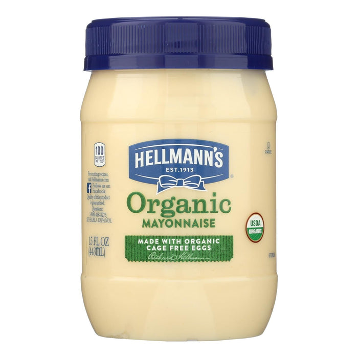 Cozy Farm - Hellman'S Organic Mayonnaise, 6 Pack Of 15 Fl. Oz. Bottles