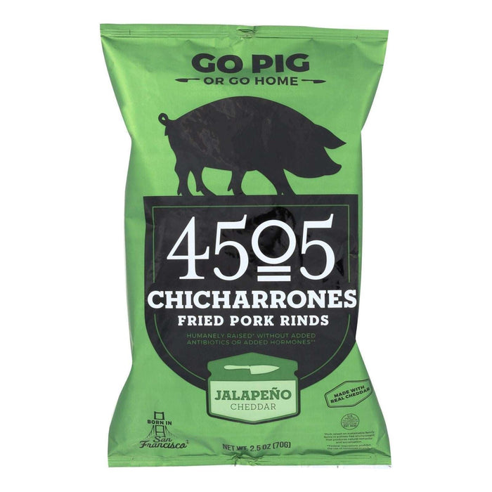 Cozy Farm - 4505 Pork Rinds Chicharones Jalapeno Cheddar (Pack Of 12 - 2.5 Oz.)