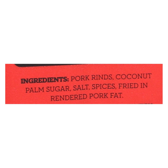 Cozy Farm - 4505 Pork Rinds Chicharones Chili Salt (Pack Of 12 - 2.5 Oz.)