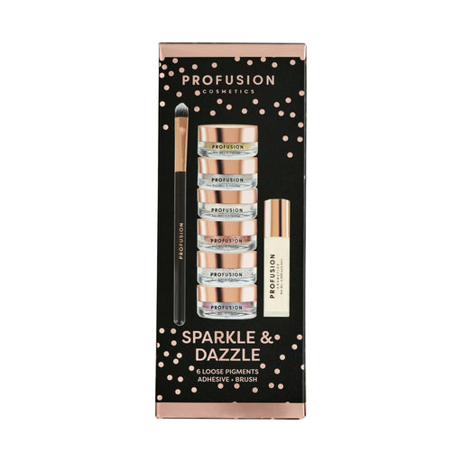 Profusion Cosmetics - Sparkle and Dazzle Loose Glitter  - 1oz& Adhesive