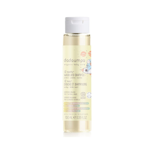 GFL Cosmetics USA - Dadaumpa Wash and Shampoo 12months+ Organic Certified 3.38oz. 