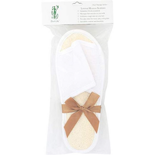 Touch Me Loofah Slippers Size: 7-9 M [242-40]