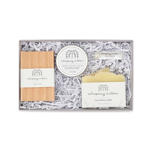 Whispering Willow - Eucalyptus & Mint Self-Care Gift Box