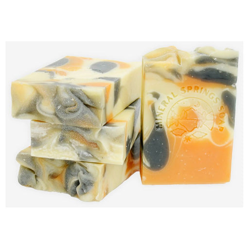 Mineral Springs Soap - Glow Orange Patchouli Handcrafted Soap