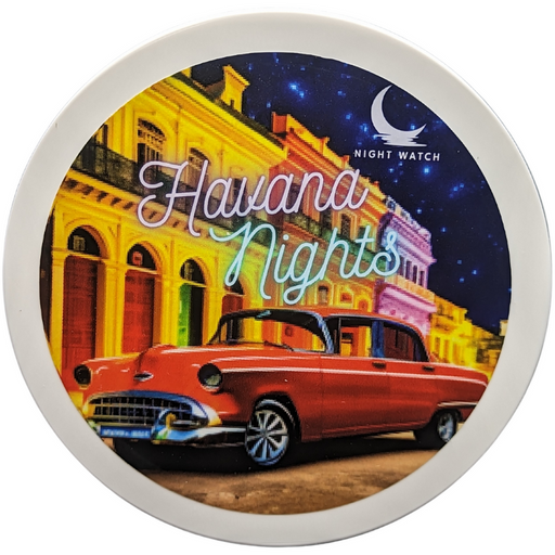 Night Watch Soap Co. Havana Nights Shaving Soap 4 Oz
