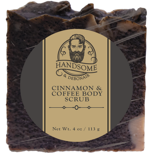 Handsome & Debonair - Cinnamon & Coffee Body Scrub 4 oz