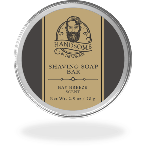Handsome & Debonair - Bay Breeze Shaving Soap Bar 2.5oz
