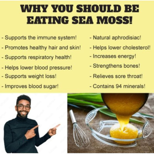 Benefits of sea moss eating