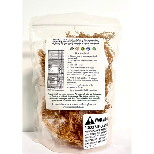 Wild Harvested Gold Raw Sea Moss