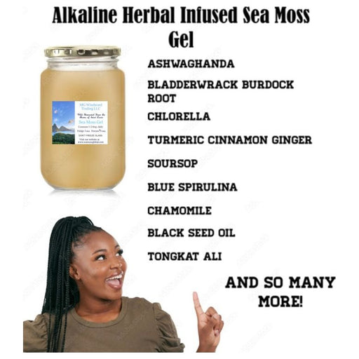 MG Windward Trading LLC - Organic Herbal Infused Sea Moss Gel 16oz
