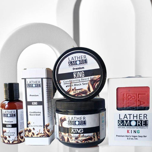 Lather And More! - King Men'S Beard Collection