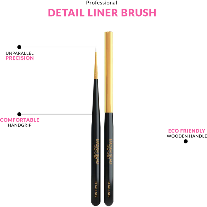 Madam Glam - Professional Detail Liner Nail Brush