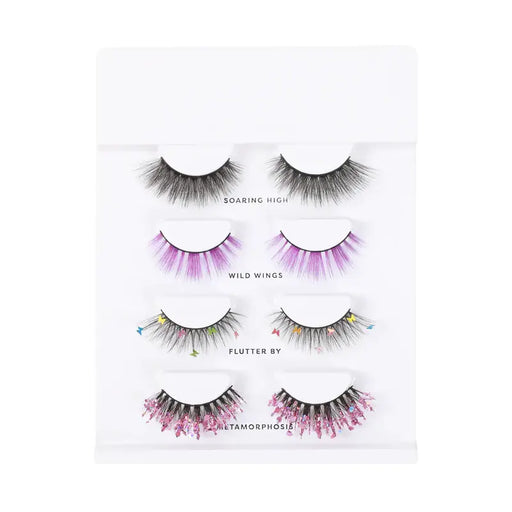 Profusion Cosmetics - Empowered Butterfly | Flutter Lashes 4 pair Lash Set - 1oz