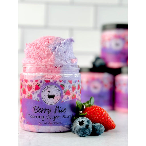 Berry Nice Foaming Sugar Scrub 8oz