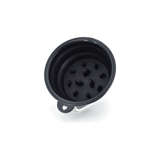 Stirling Soap Co. Black Collapsible Silicone Shaving Bowl