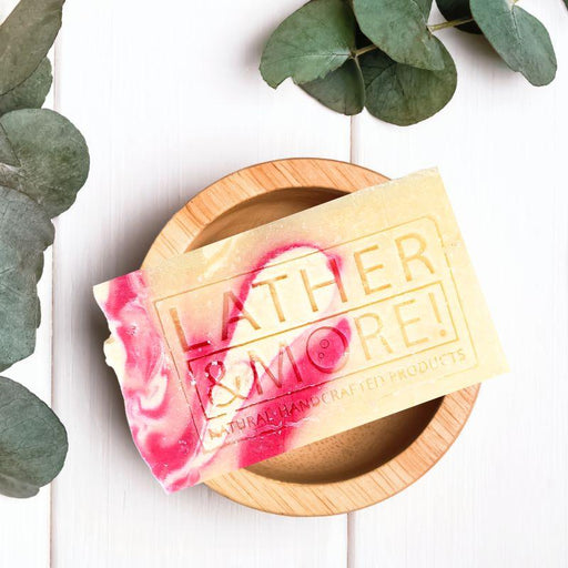 Lather And More! - Champagne And Raspberries Soap
