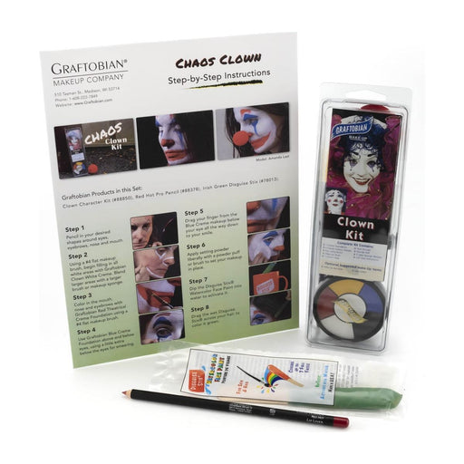 Graftobian Make-Up Company - Chaos Clown Kit - 16oz