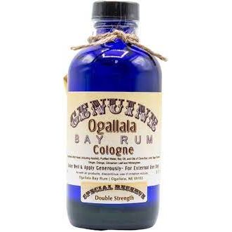 Ogallala Bay Rum Double Strength Special Reserve Cologne 8 Oz
