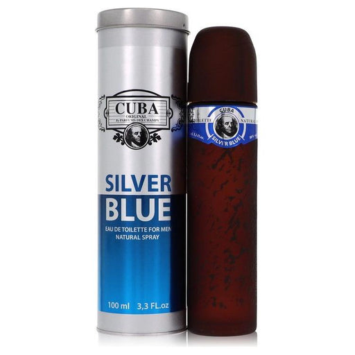 Cuba Silver Blue by Fragluxe Eau De Toilette Spray
