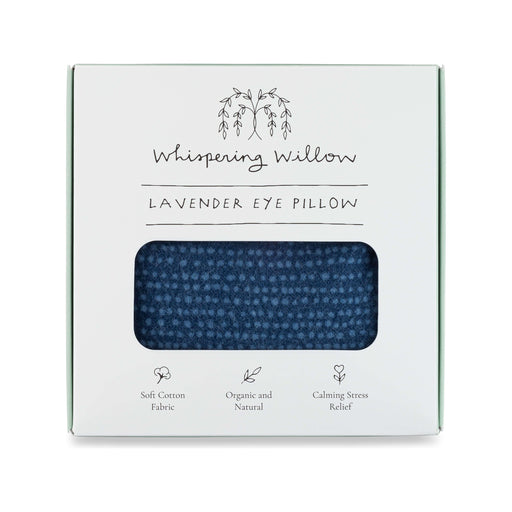 Whispering Willow - Deep Blue Lavender Eye Pillow 6oz.