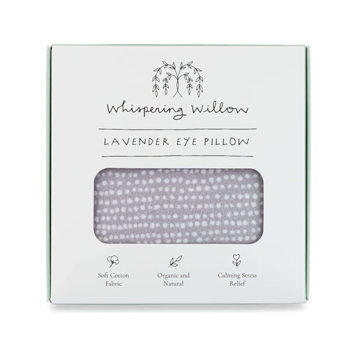 Whispering Willow - Tranquil Gray Lavender Eye Pillow