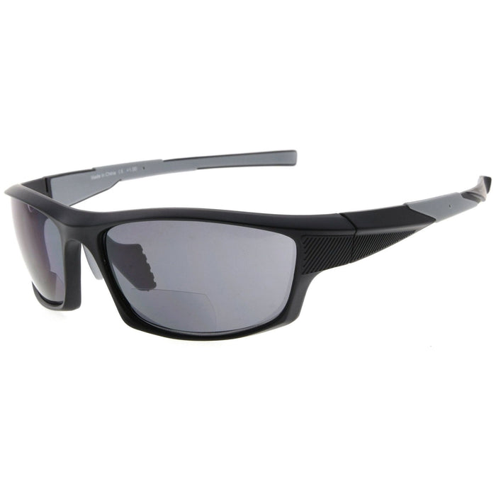 Eyekeeper.Com - Tr90 Full Rim Bifocal Sunglasses Rectangle Readers Sg904