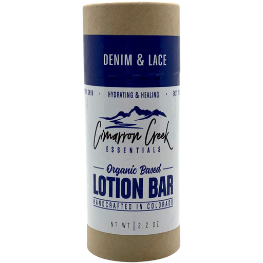 Cimarron Creek Essentials - Denim and Lace Organic Lotion Bar 2oz