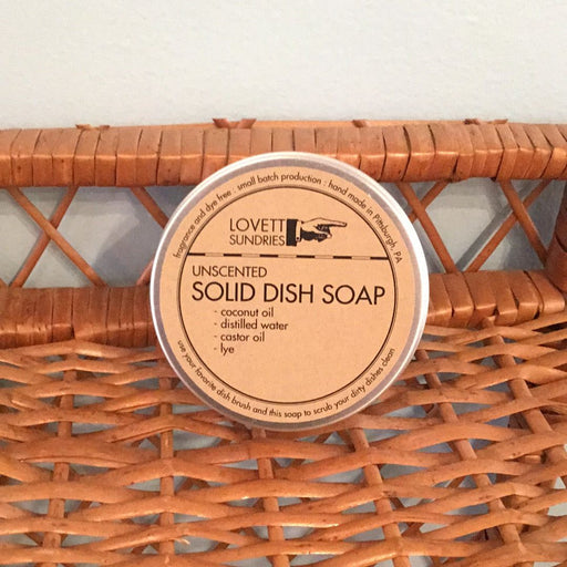 Refill Goodness - Solid dish soap - 8oz.