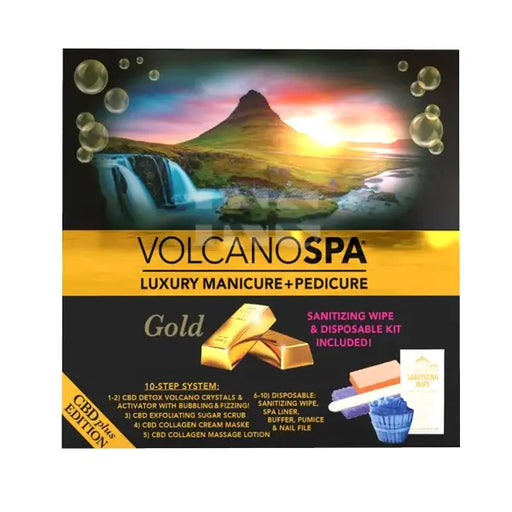 LA PALM Volcano Spa 10 Steps - Gold Hemp Extract Plus Single