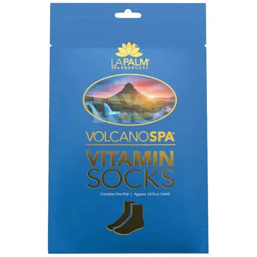 iNAIL SUPPLY - LA PALM Volcano Vitamin Socks - 0.54 Onz 