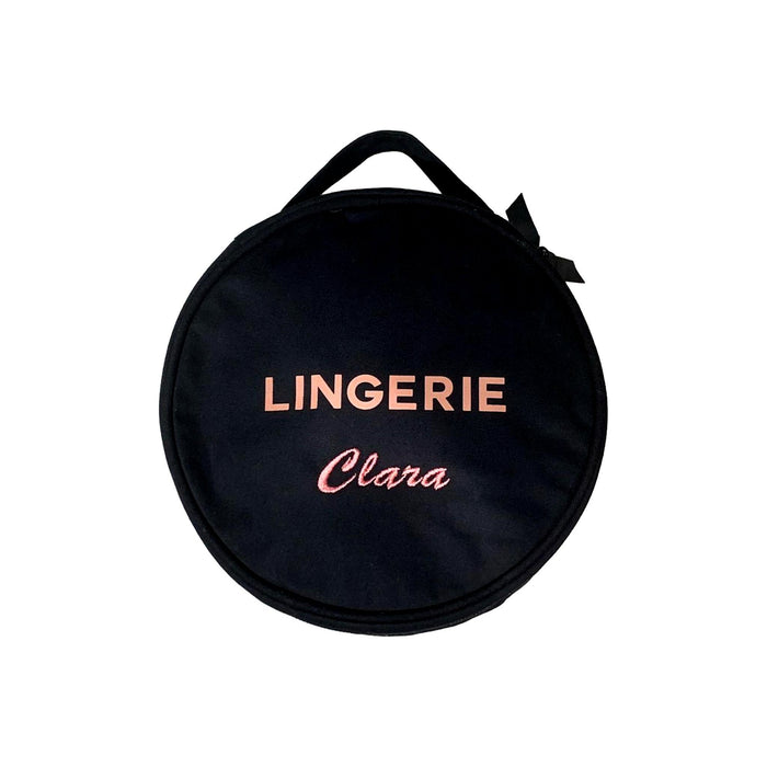 Bag-All - Round Lingerie Case, Black