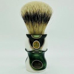 Simpson LE M7 Manchurian Badger Emerald Candy Shaving Brush