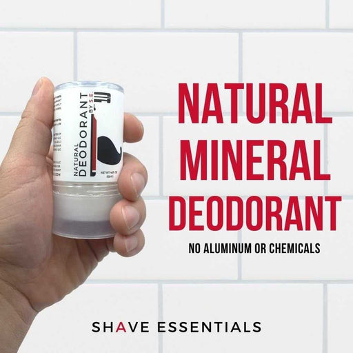 Shave Essentials - Natural Mineral Deodorant