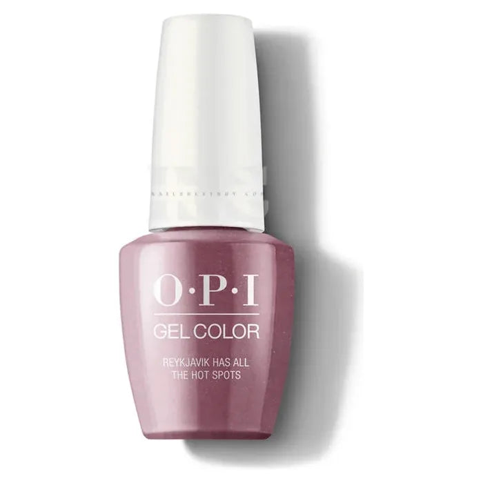 Inail Supply - Opi Gel Color - Iceland Winter 2017 - Reykjavik Has All The Hot Spots Gc I63