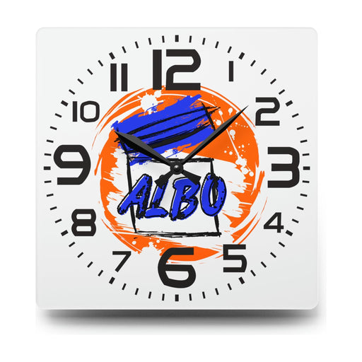 Albo Time Acrylic Wall Clock - B8rBrand
