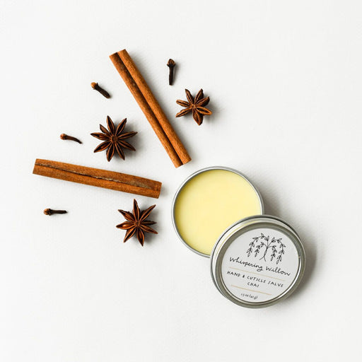 Whispering Willow - Chai Hand & Cuticle Salve 1.5oz.