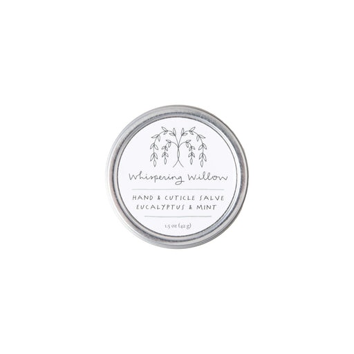 Whispering Willow - Eucalyptus & Mint Hand & Cuticle Salve 1.5oz 