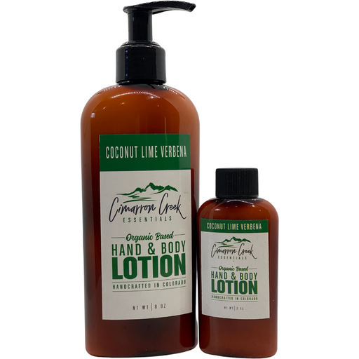Cimarron Creek Essentials - Coconut Lime Verbena Organic Hand & Body Lotion 8oz