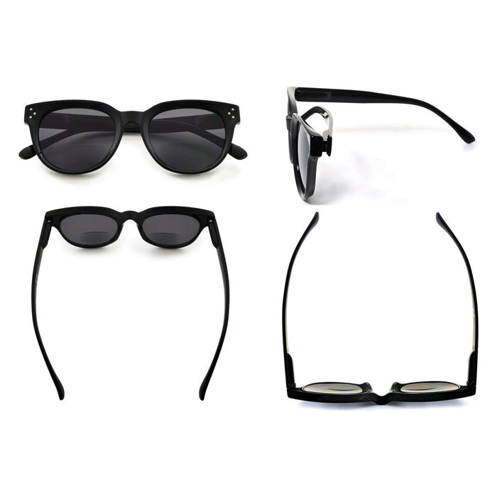 Eyekeeper.Com - Stylish Thicker Frame Bifocal Reading Sunglasses Sbr9110