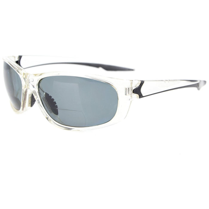 Eyekeeper.Com - Tr90 Sport Bifocal Reading Sunglasses Th6145-B