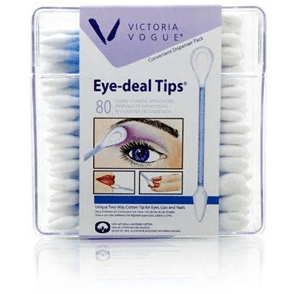 Victoria Vogue Eye-Deal Tips 100% Cotton 80/Pk