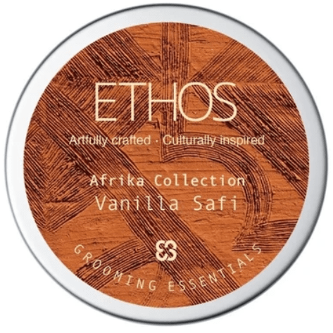 Ethos Grooming Essentials Vanilla Safi Premium Standar Base Shave Soap 4 Oz