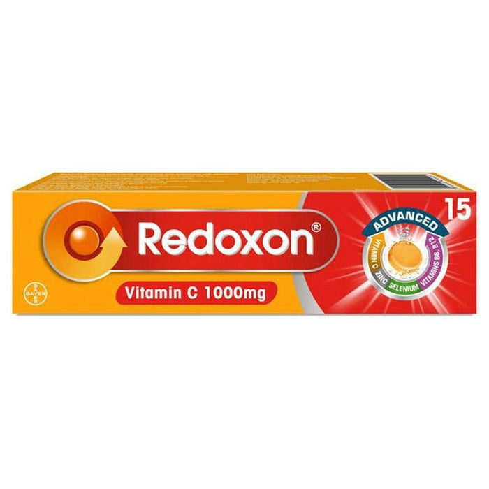 Redoxon Advanced Vitamin C 1000mg Orange Flavor 15ct
