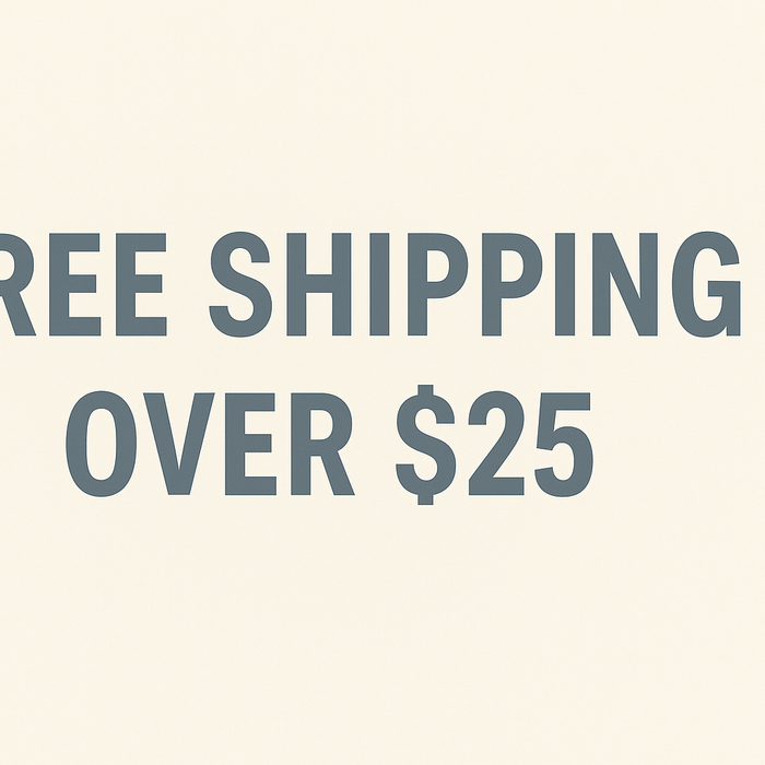 Great News: Enjoy Free Shipping on Orders Over $25!