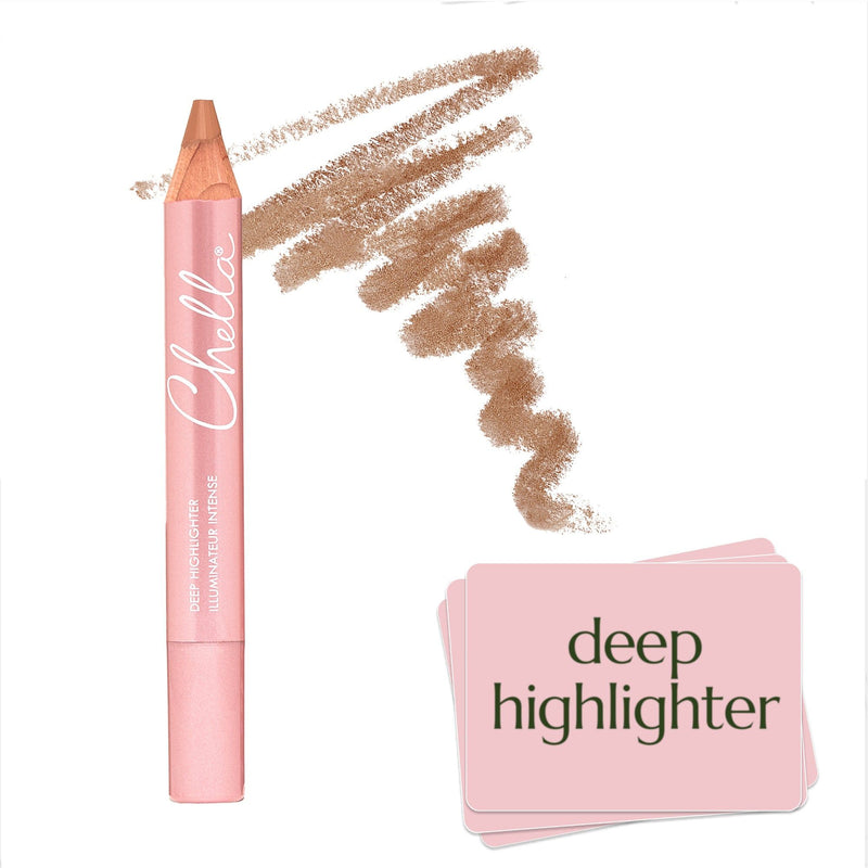 Chella highlighter pencil Brow & Eye White Smoke Deep