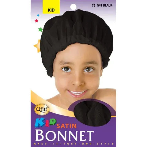 Mill's Beauty Supply Qfitt Kid Satin Bonnet Head Wrap